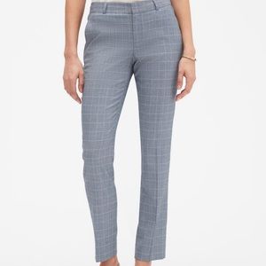 BLUE Banana Republic Ryan Curvy Fit Pants